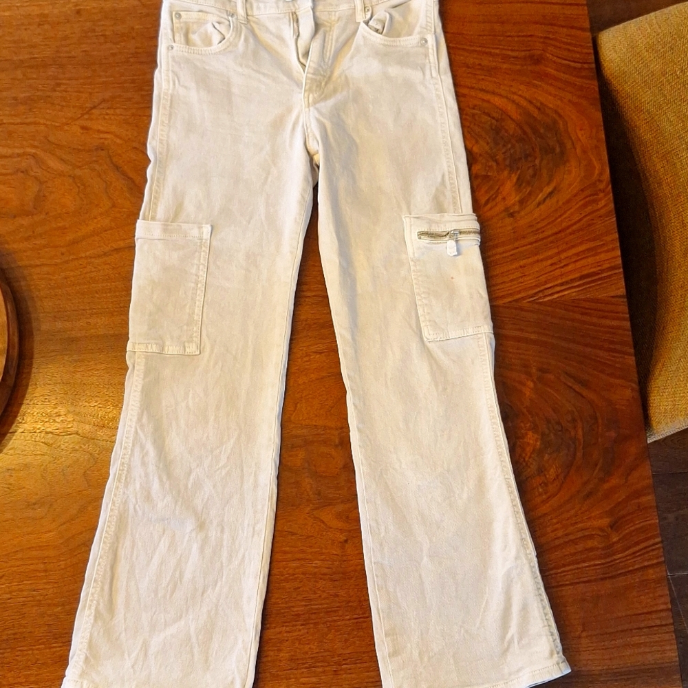 ZARA girls cargo jeans